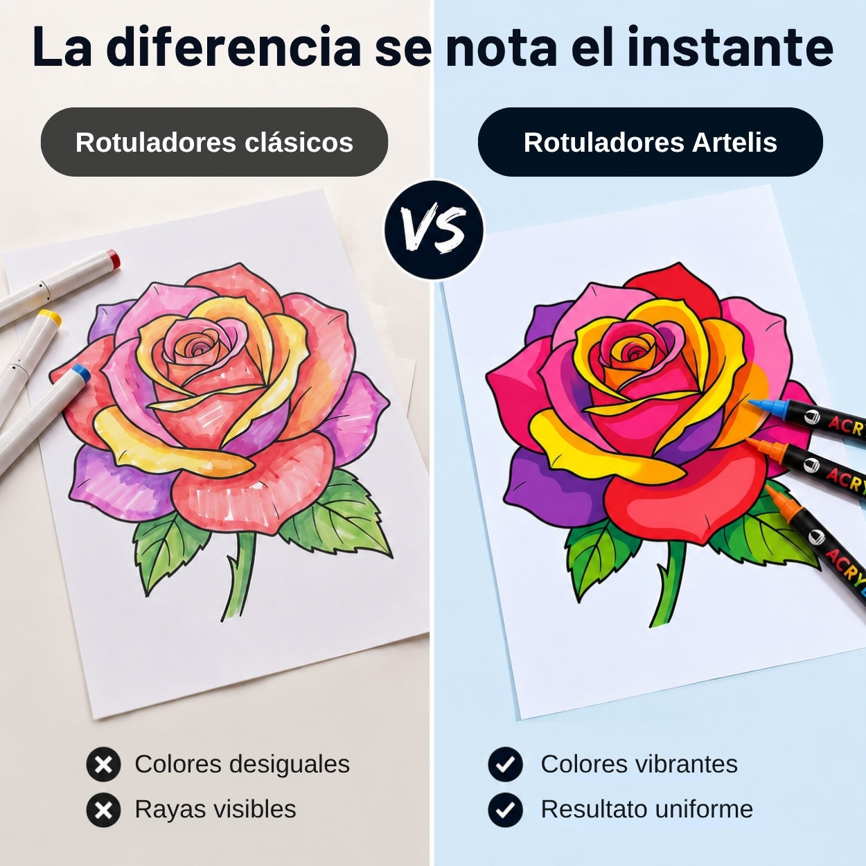 Set de Rotuladores Acrílicos Artelis